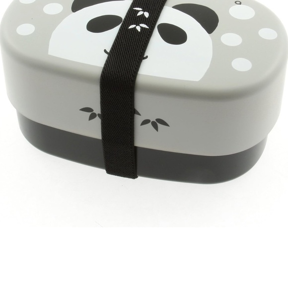 Happy Panda Snow Day 2-Tiered Bento Box - Picture 8 of 10